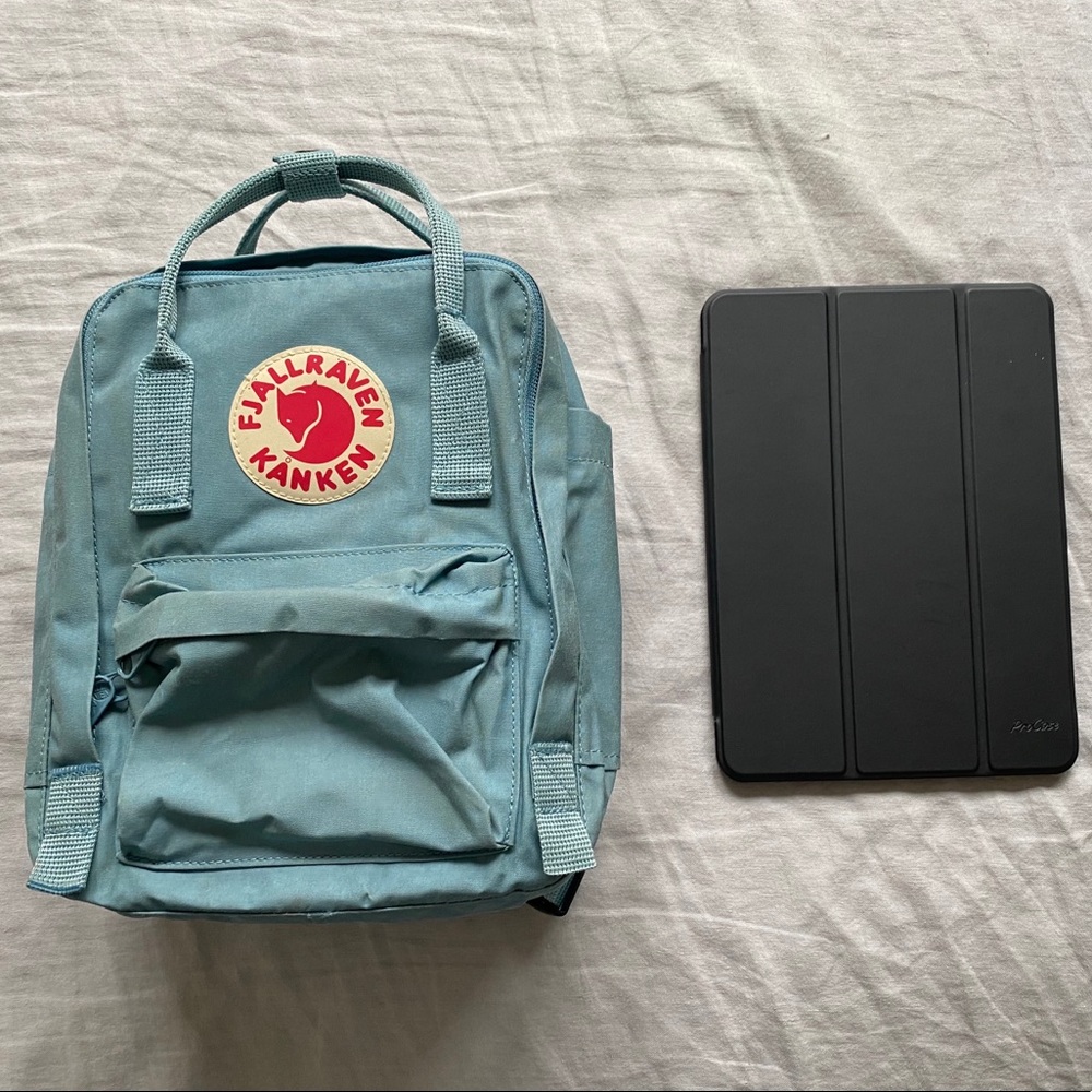 Fjallraven mini backpack - blue